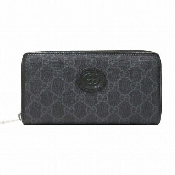 Gucci GG Supreme Coated Canvas Long Wallet - Picture 1 of 8